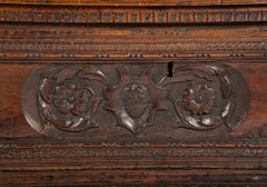 A 16th Century Italian Dark Walnut Cassone