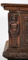 A 16th Century Italian Dark Walnut Cassone