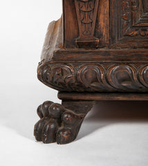 A 16th Century Italian Dark Walnut Cassone