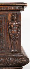 A 16th Century Italian Dark Walnut Cassone