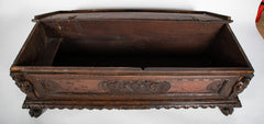 A 16th Century Italian Dark Walnut Cassone