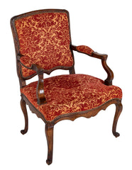 An 18th Century French Louis XV Fauteuil