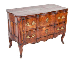 18th Century Louis XV Two Drawer Commode