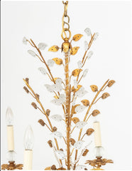 Mid-Century French Maison Bagues Style Chandelier