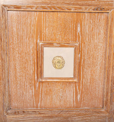 A Cerused Oak Credenza in the Manner of Andre Arbus