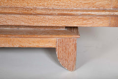 A Cerused Oak Credenza in the Manner of Andre Arbus