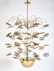 Snowflake Chandelier in the in the Style of Paavo Tynell "Fantasia Series"
