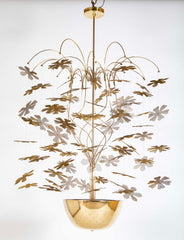 Snowflake Chandelier in the in the Style of Paavo Tynell "Fantasia Series"