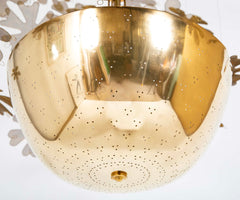 Snowflake Chandelier in the in the Style of Paavo Tynell "Fantasia Series"