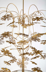 Snowflake Chandelier in the in the Style of Paavo Tynell "Fantasia Series"