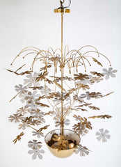 Snowflake Chandelier in the in the Style of Paavo Tynell "Fantasia Series"