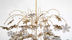 Snowflake Chandelier in the in the Style of Paavo Tynell "Fantasia Series"