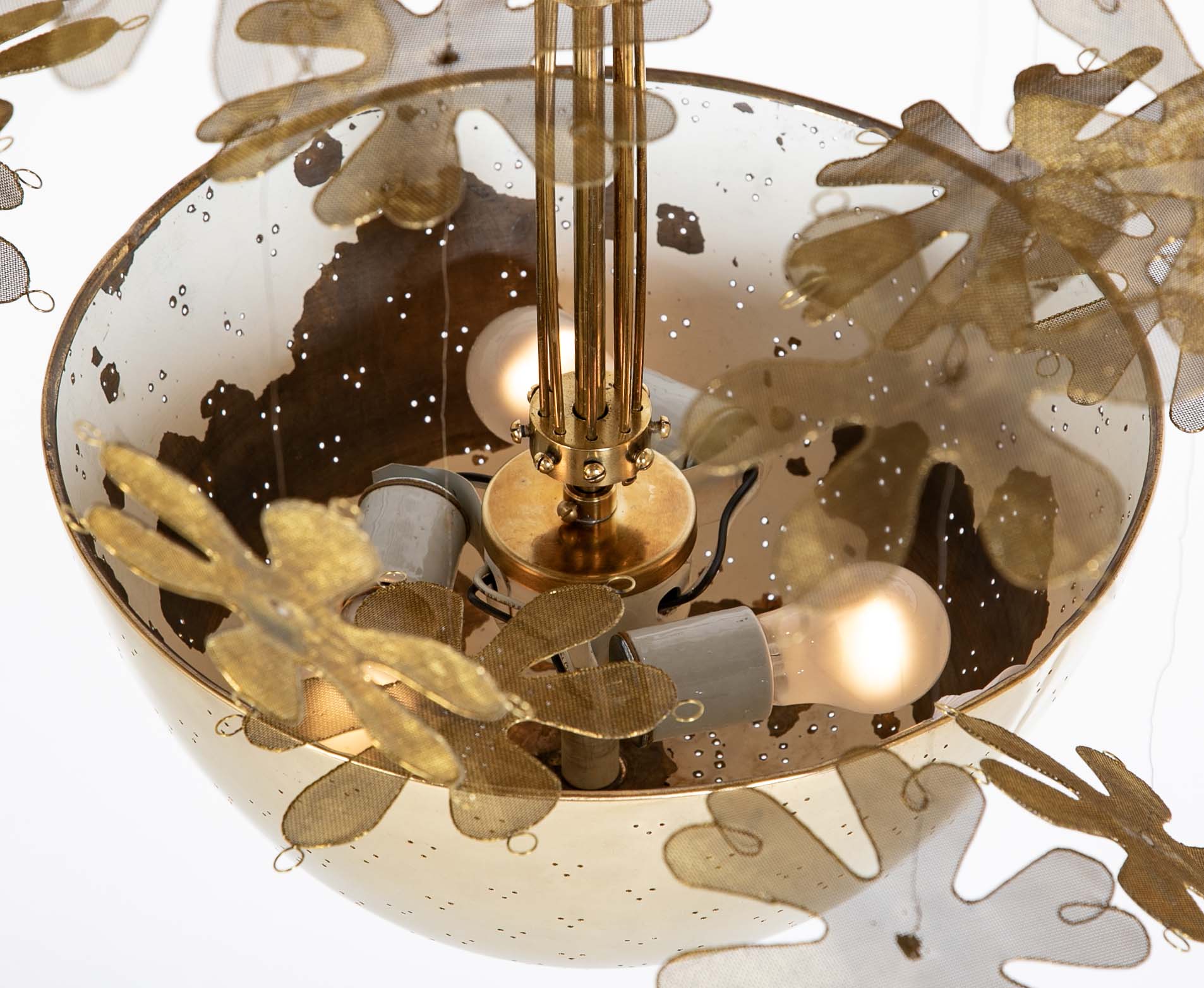 Snowflake Chandelier in the in the Style of Paavo Tynell "Fantasia Series"
