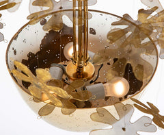 Snowflake Chandelier in the in the Style of Paavo Tynell "Fantasia Series"