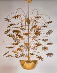 Snowflake Chandelier in the in the Style of Paavo Tynell "Fantasia Series"