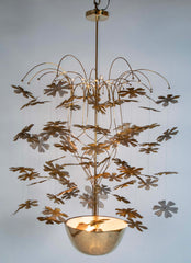 Snowflake Chandelier in the in the Style of Paavo Tynell "Fantasia Series"