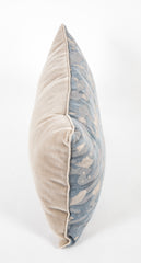 A Pair of Blue Fortuny Camouflage Pillows        Also Priced Individually