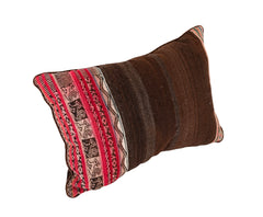 A Similar Pair of Pillows in South American Hand Woven Textile  May be Sold Individually