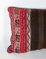 A Similar Pair of Pillows in South American Hand Woven Textile  May be Sold Individually