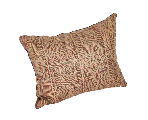 Pair of Brown Fortuny Pattern Pillows       Also Priced Individually