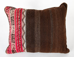 A Similar Pair of Pillows in South American Hand Woven Textile  May be Sold Individually