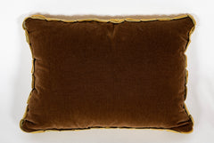 19th Century Aubusson Pillow with Antique Braiding