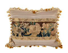 Pair of 18th Century Tapestry Panels now Pillows  -    Also Priced Individually