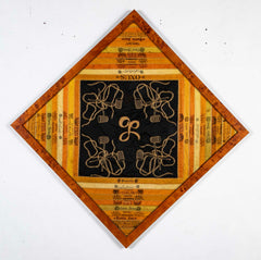 Very Unusual Tobacco Quilt