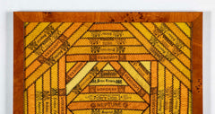 Traditional Tobacco Quilt Made from Cigar Ribbons