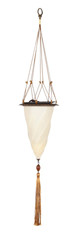 Fortuny Hanging Light Fixture In Glass