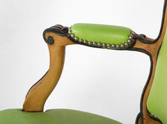 1940's Italian Open Arm Chair