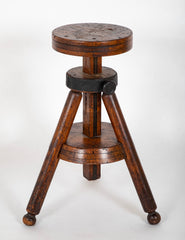 19th Century French Sculptors Adjustable Work Pedestal