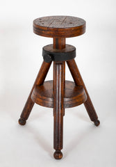 19th Century French Sculptors Adjustable Work Pedestal