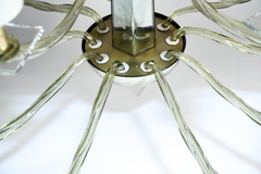 A Large Donghia 15 Arm Murano Glass Chandelier