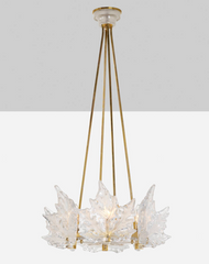 A Lalique 'Champs-Elysees" Chandelier