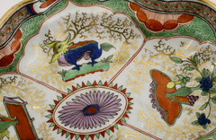 A Large Dragons in Compartments Serving Dish