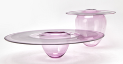 Two Blown Glass Vases by Benjamin Moore
