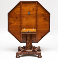 A Regency Rosewood Center Table