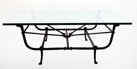 A Bronze Table In The Manner of Giacometti By Christopher Chodoff