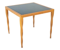 Johan Tapp Leather Top Games Table