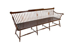 Windsor Bench with Wide Plank Seat