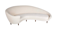 "Divine Curve" Sofa By Federico Munari (Italy · 1907–1998)  Circa 1950's