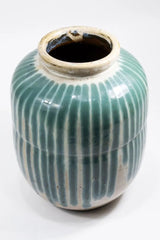 A Japanese Shigaraki Pottery Sake Jar