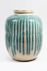 A Japanese Shigaraki Pottery Sake Jar