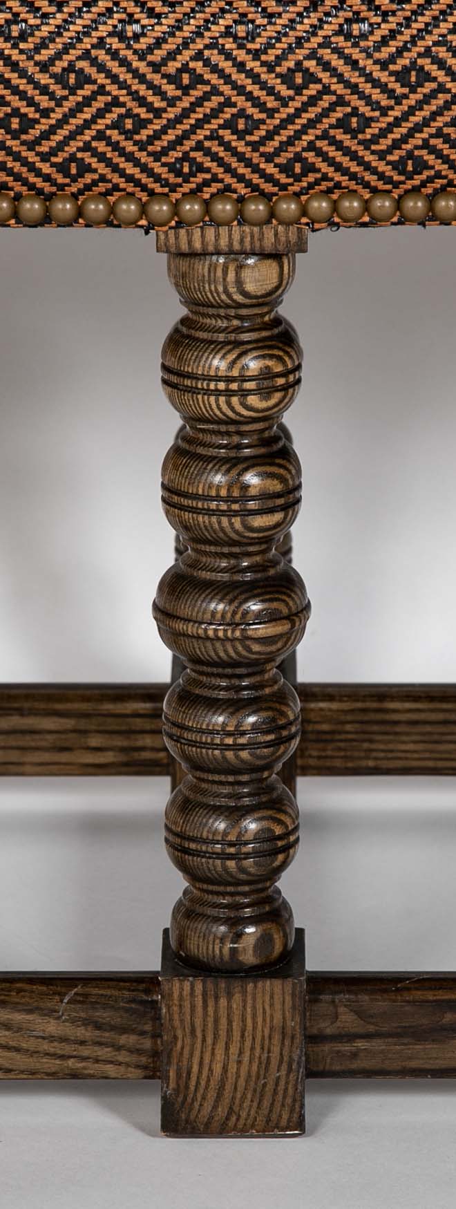 Jacobean Style Barley Twist Bench by John Rosselli
