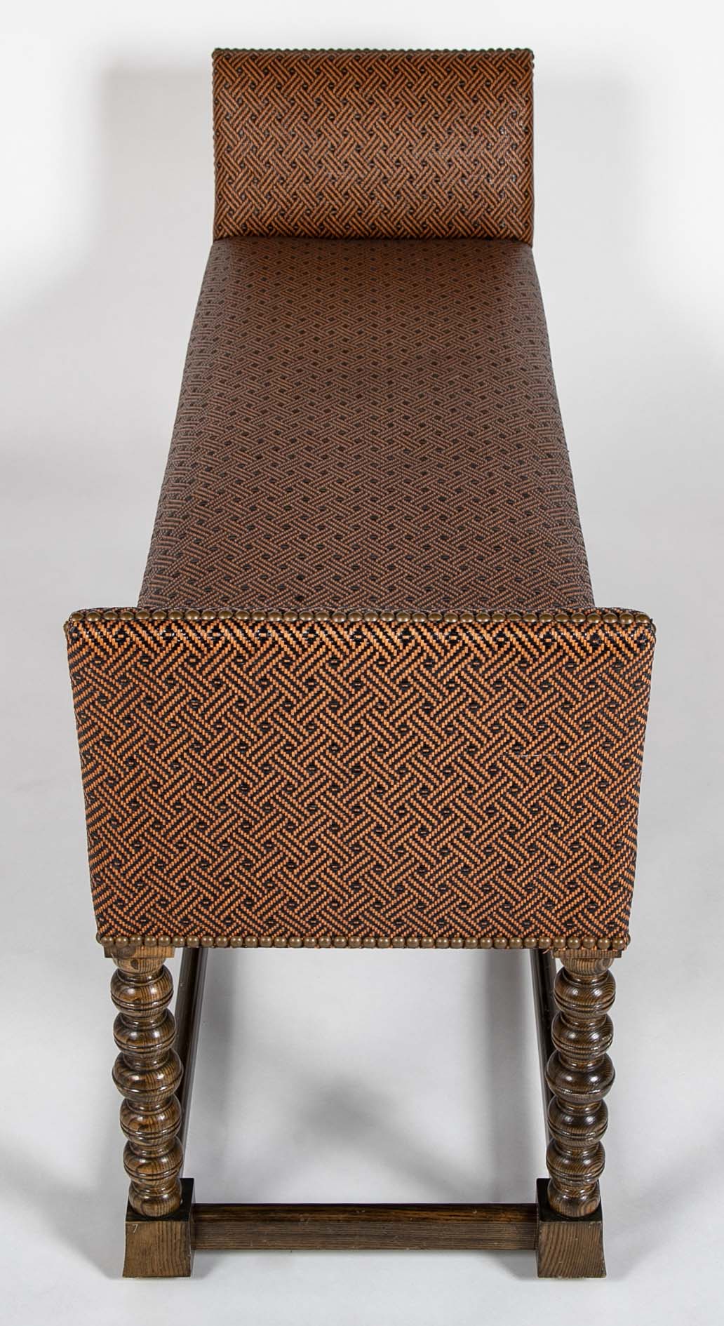 Jacobean Style Barley Twist Bench by John Rosselli