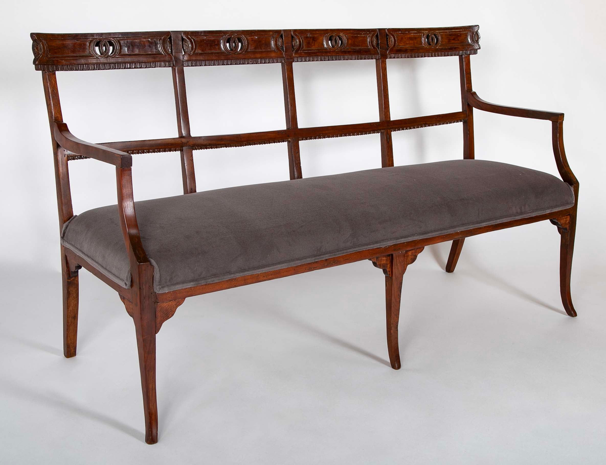 Italian Walnut Bench