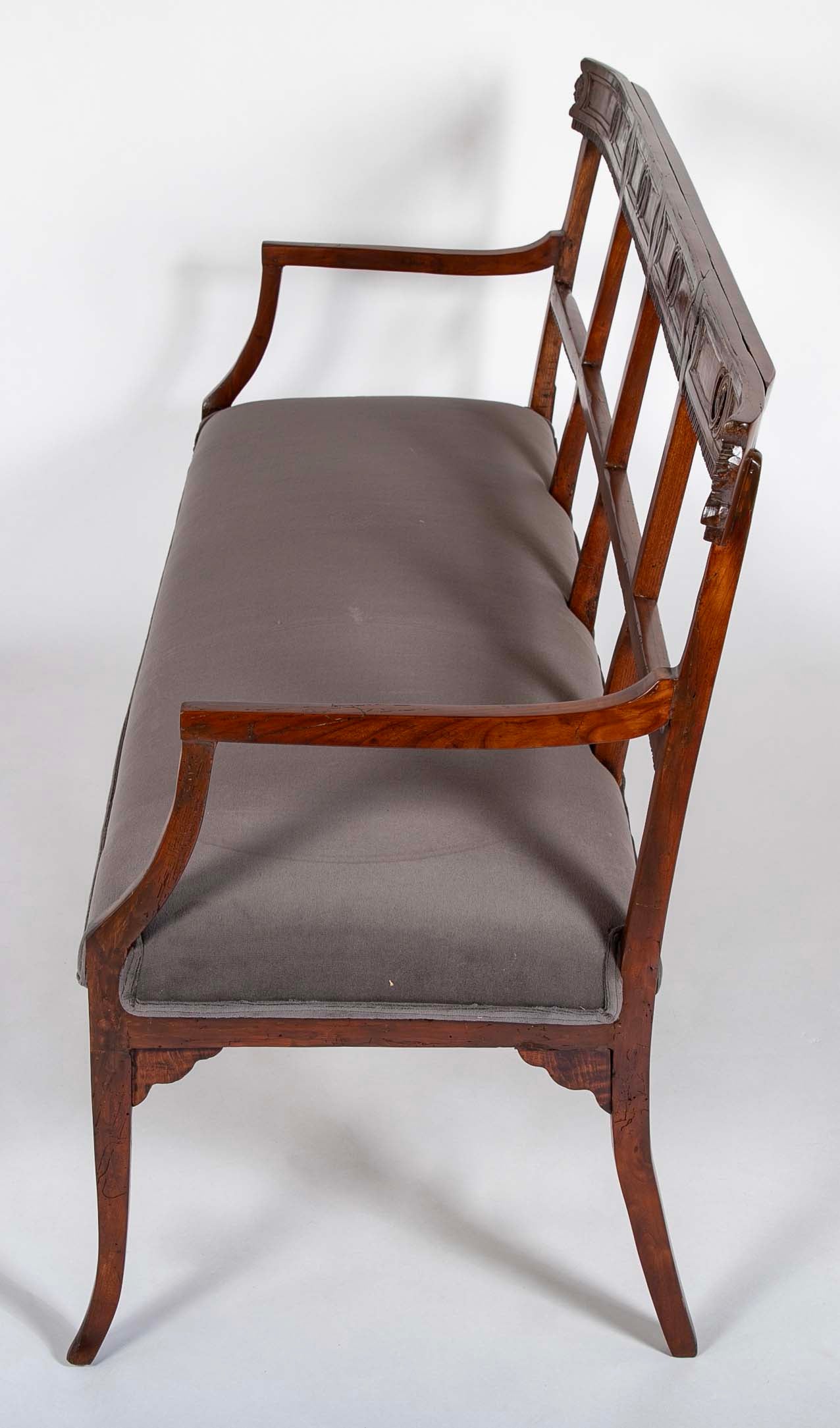 Italian Walnut Bench