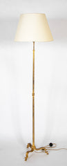 A Pair of Gilt Iron Floor Lamps