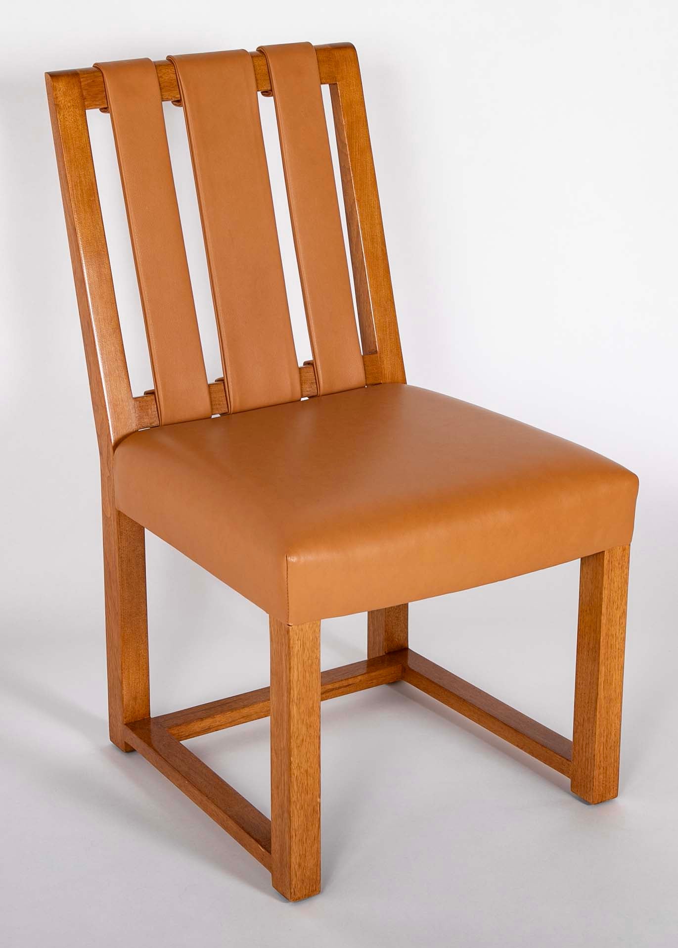 Rose Tarlow Leather "Ribbon Chair"